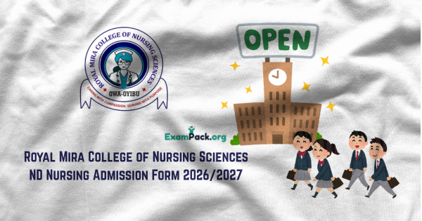 Royal Mira College of Nursing Sciences ND Nursing Admission Form 20262027 1